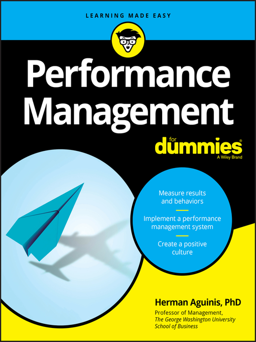 Title details for Performance Management For Dummies by Herman Aguinis - Wait list